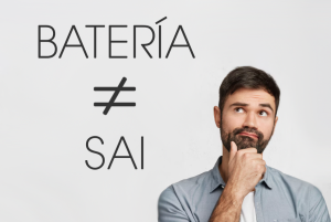 Una SAI no es como una batería